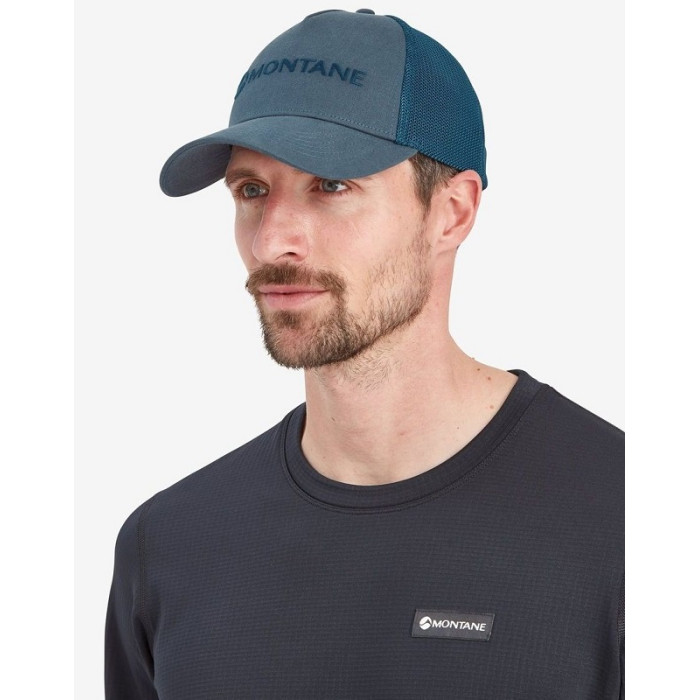 Бейсболка Montane Basecamp Mono Cap, Stone Blue (HBCMCSTBO17)