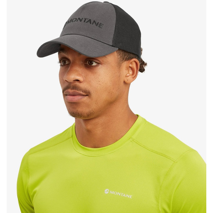 Бейсболка Montane Basecamp Mono Cap, Midnight Grey (HBCMCMNGO17)