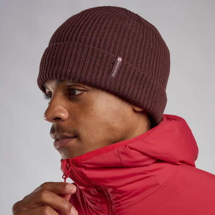 Шапка Montane Brew Beanie Dark Garnet (HBRWBDGAO18)