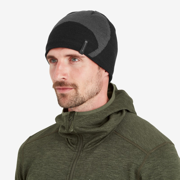 Шапка Montane Logo Beanie Black (HLOGBBLAO16)