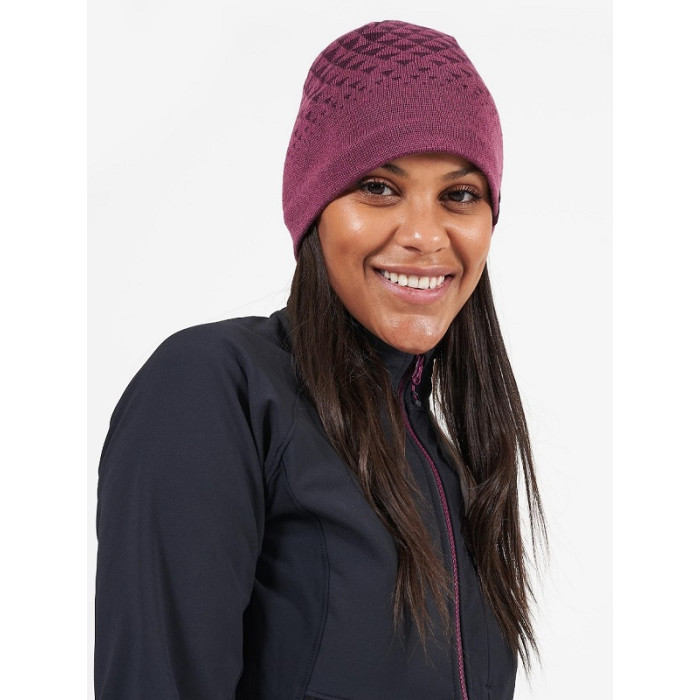 Шапка Montane Upflow Beanie Wineberry (HUFBEWINO12)