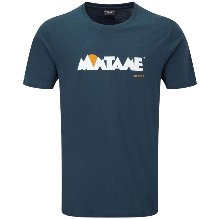 Футболка чоловіча Montane Heritage 1993 T-Shirt Orion Blue (M199TORI)