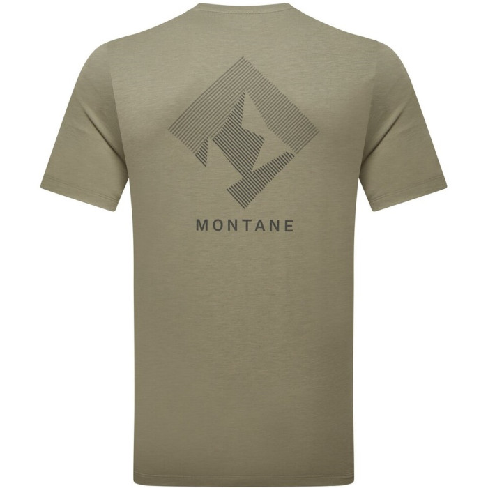 Футболка мужская Montane Alhena Mountain 25 T-Shirt, Caper (MAMTS.CAP)