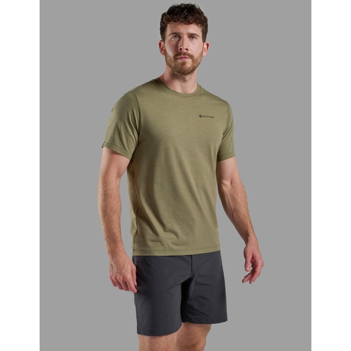 Футболка мужская Montane Alhena Mountain 25 T-Shirt, Caper (MAMTS.CAP)