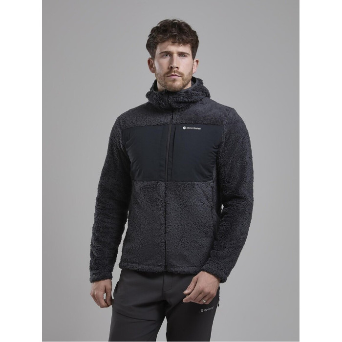 Фліс чоловічий Montane Caldus XT Hoodie, Midnight Grey (MCAXH.MNG)
