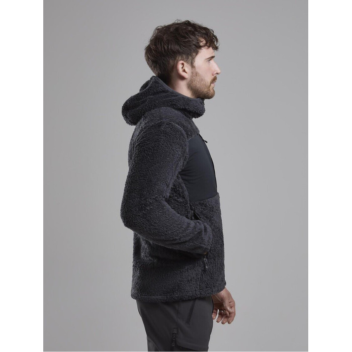 Фліс чоловічий Montane Caldus XT Hoodie, Midnight Grey (MCAXH.MNG)