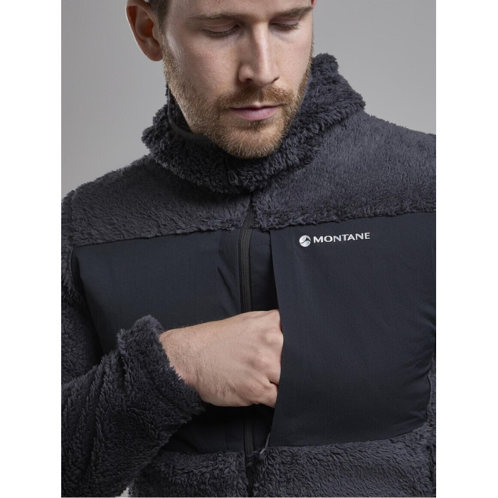 Фліс чоловічий Montane Caldus XT Hoodie, Midnight Grey (MCAXH.MNG)