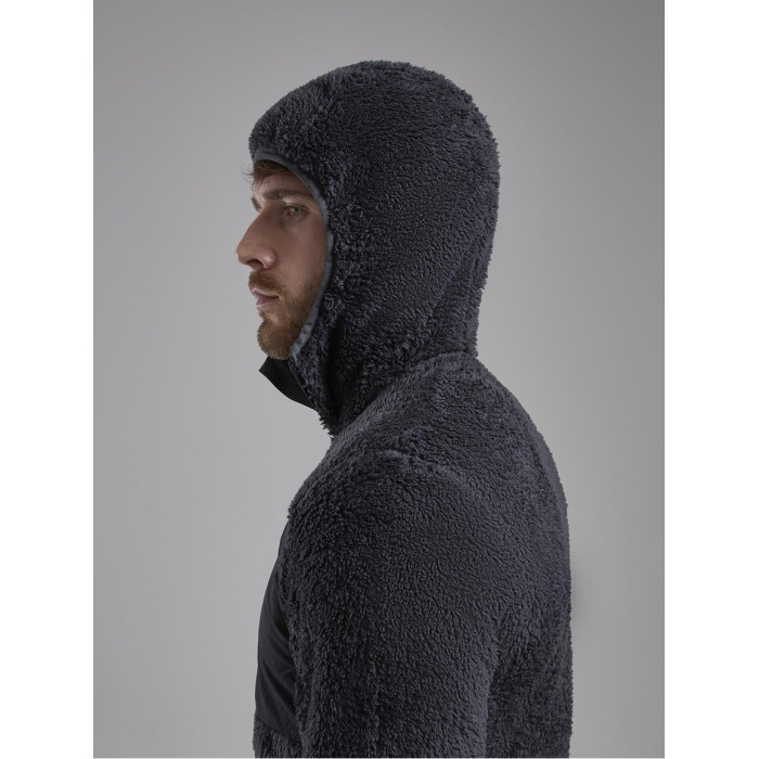 Фліс чоловічий Montane Caldus XT Hoodie, Midnight Grey (MCAXH.MNG)