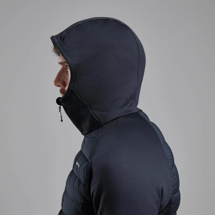 Куртка чоловіча Montane Composite Hoodie Black (MCOHOBLA)
