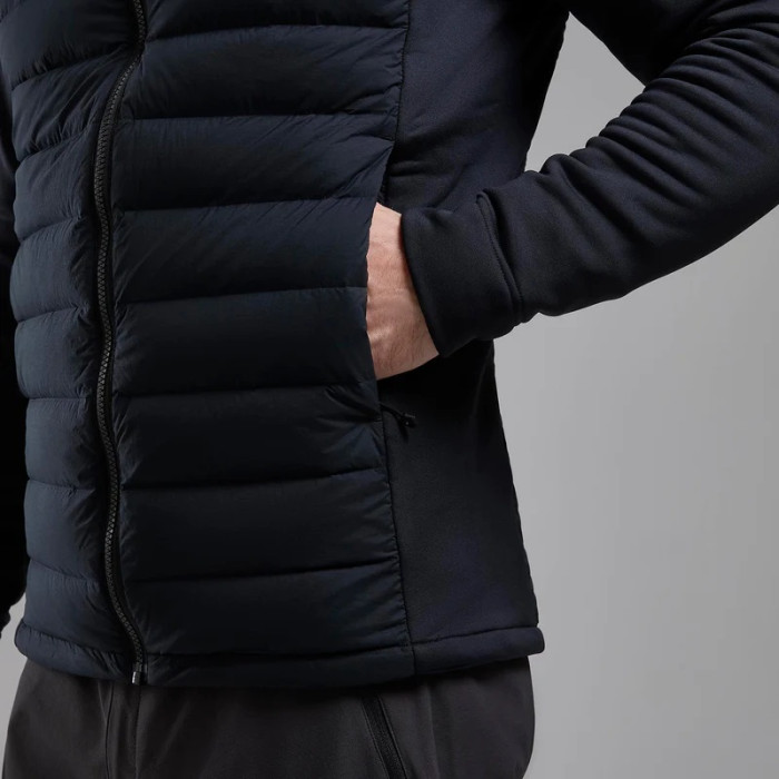 Куртка чоловіча Montane Composite Hoodie Black (MCOHOBLA)