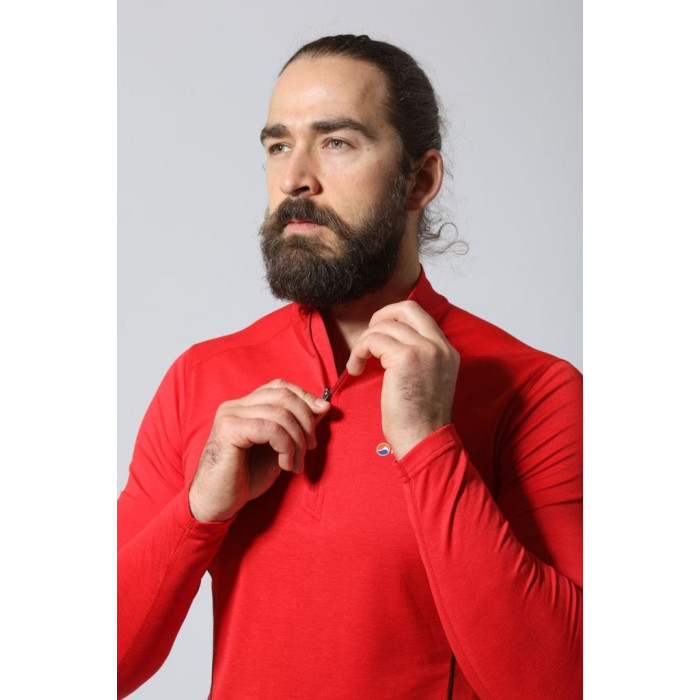 Футболка мужская Montane Dart Zip Neck Shadow (MDAZNSHA)