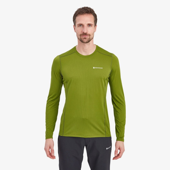 Футболка мужская Montane Dart Lite Long Sleeve T-Shirt, Black (MDLLSBLA)