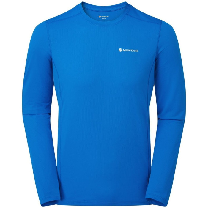 Футболка мужская Montane Dart Lite Long Sleeve T-Shirt, Electric Blue (MDLLSELE)