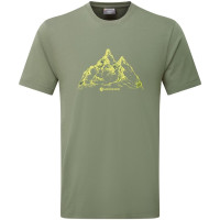 Футболка мужская Montane Dual Mountain T-Shirt, Caper (MDMTS.CAP)