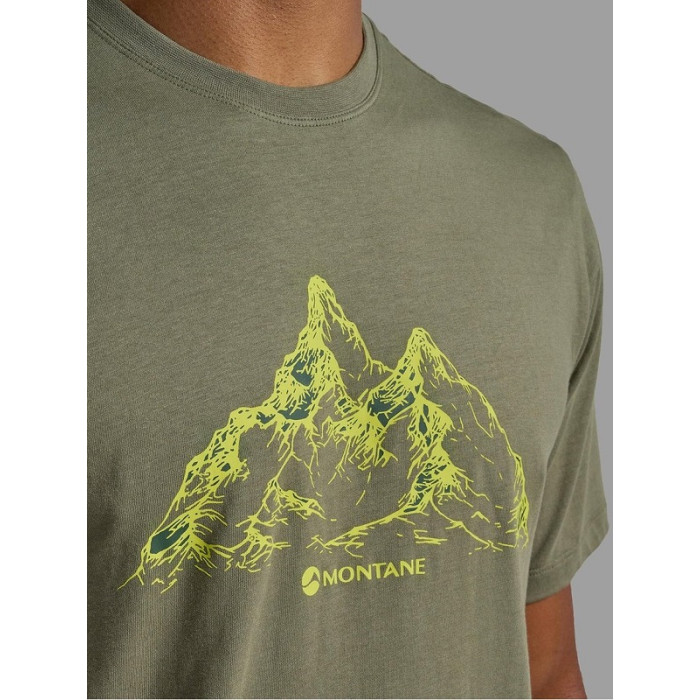 Футболка чоловіча Montane Dual Mountain T-Shirt, Caper (MDMTS.CAP)