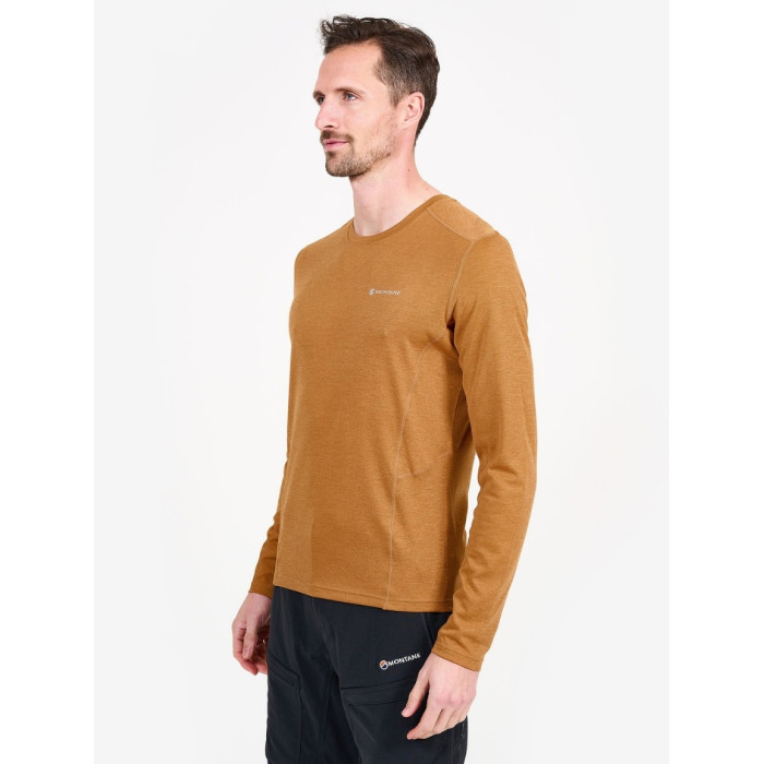 Футболка мужская Montane Dart Long Sleeve T-Shirt Orion Blue (MDRLSORI)