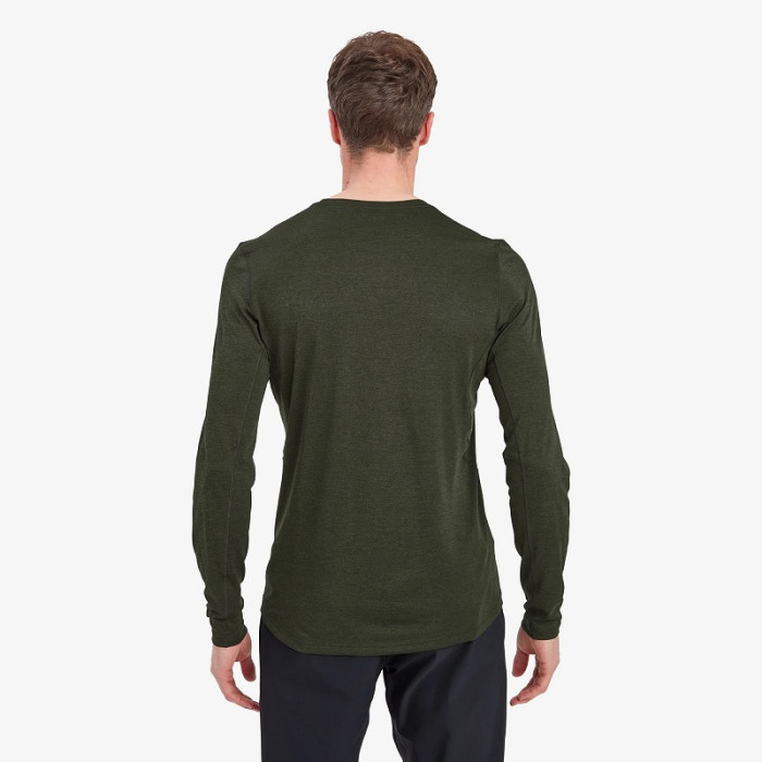Футболка мужская Montane Dart Long Sleeve T-Shirt Oak Green (MDRLSOAK)
