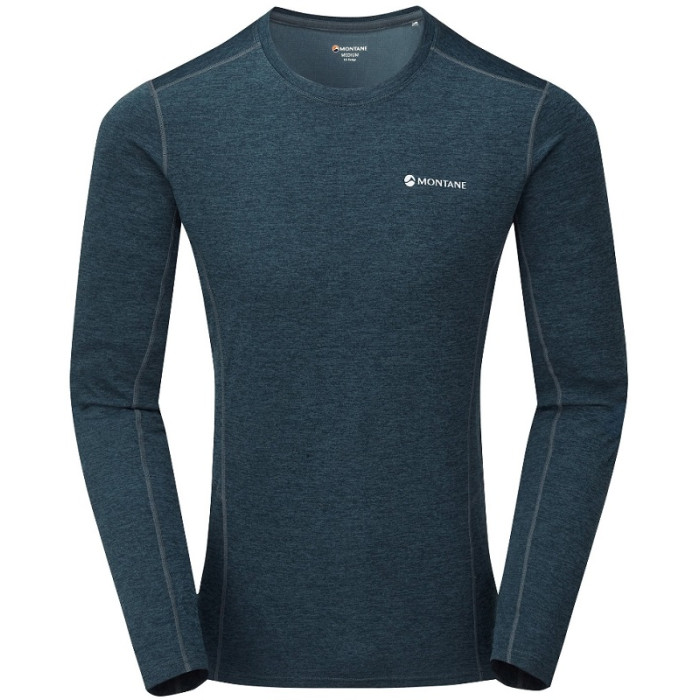 Футболка мужская Montane Dart Long Sleeve T-Shirt Orion Blue (MDRLSORI)