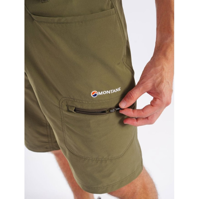 Шорты мужские Montane Dyno Stretch Shorts Kelp Green (MDSSHKEL)