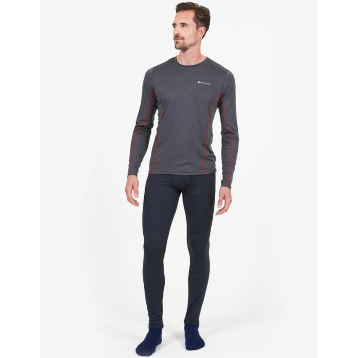 Термоштаны мужские Montane Dart Thermo Long Johns Black (MDTLJBLA)