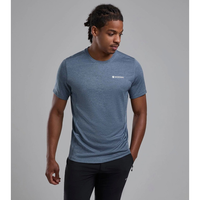 Футболка мужская Montane Dart T-Shirt, Stone Blue (MDTTS.STB)