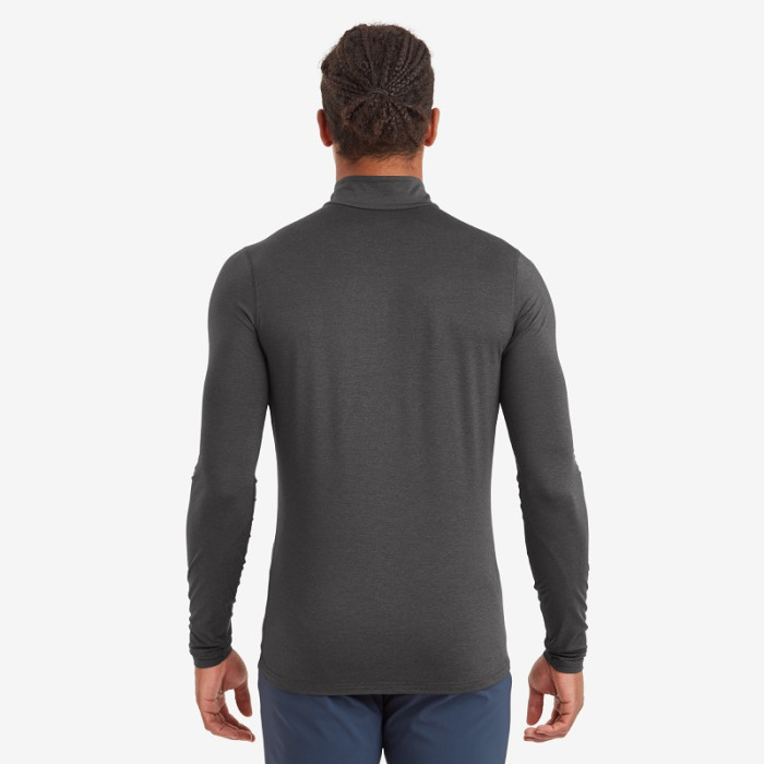 Термофутболка мужская Montane Dart XT Zip Neck Midnight Grey (MDXZNMNG)