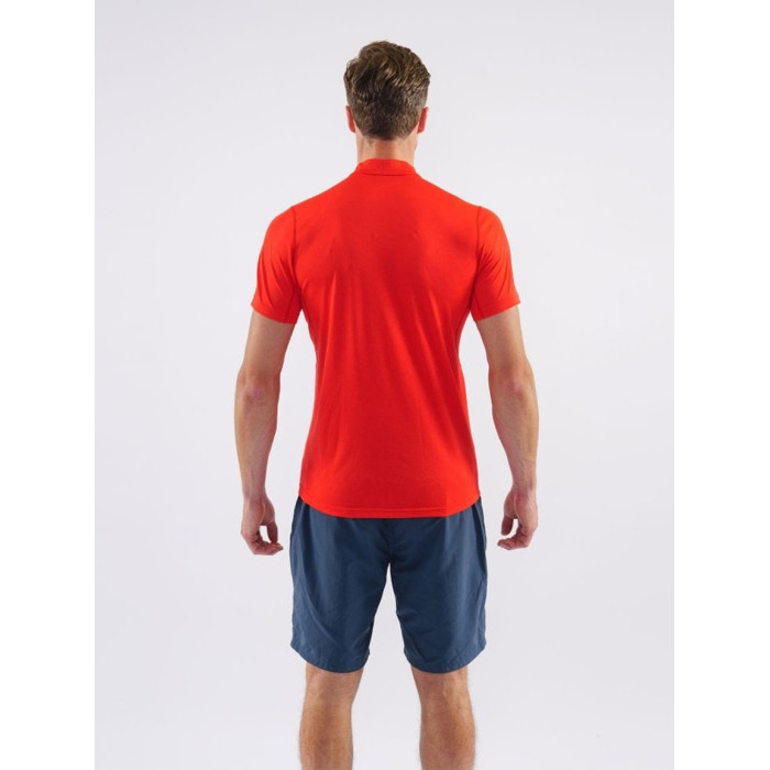 Футболка мужская Montane Dart Zip T-Shirt Alpine Red (MDZTSALP)