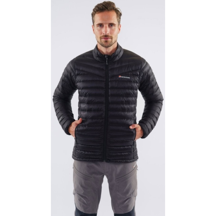 Куртка чоловіча Montane Featherlite Down Micro Jacket Black (MFDOMBLA)