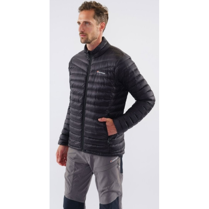 Куртка чоловіча Montane Featherlite Down Micro Jacket Black (MFDOMBLA)