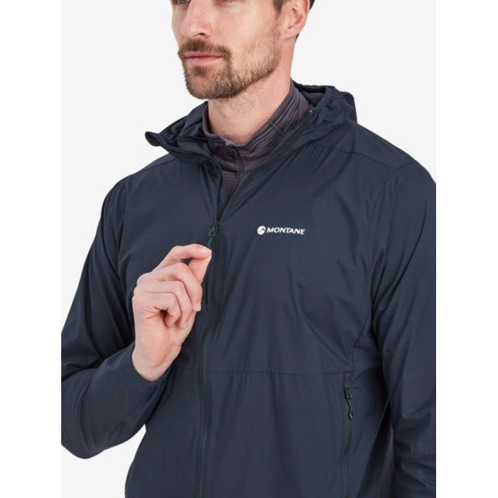 Куртка чоловіча Montane Featherlite Hoodie, Eclipse Blue (MFEHOECL)