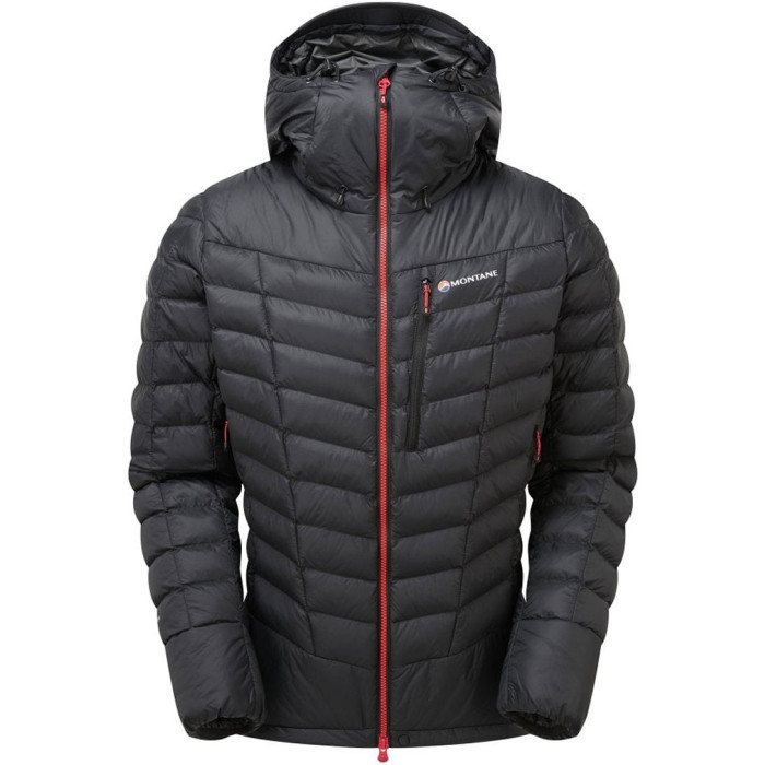 Куртка мужская Montane Ground Control Jacket Black/Red (MGCJABLA)