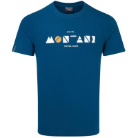 Футболка чоловіча Montane Geometry T-Shirt Narwhal Blue (MGEOTNAR)