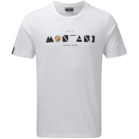 Футболка чоловіча Montane Geometry T-Shirt White (MGEOTWHI)