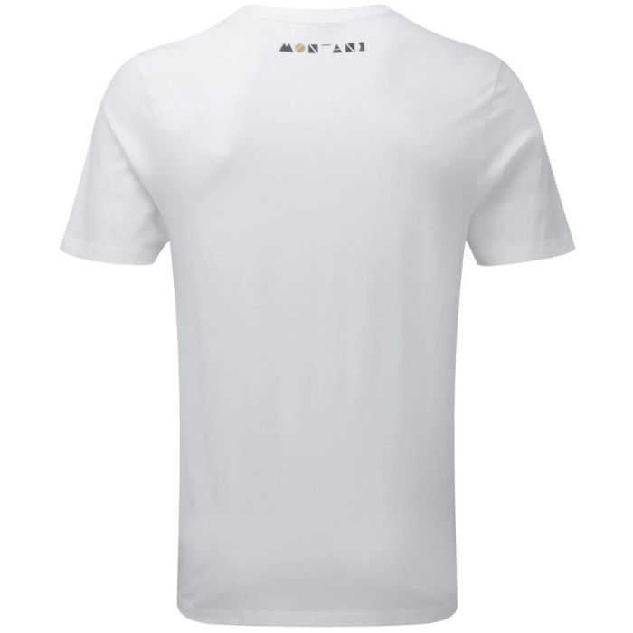 Футболка чоловіча Montane Geometry T-Shirt White (MGEOTWHI)