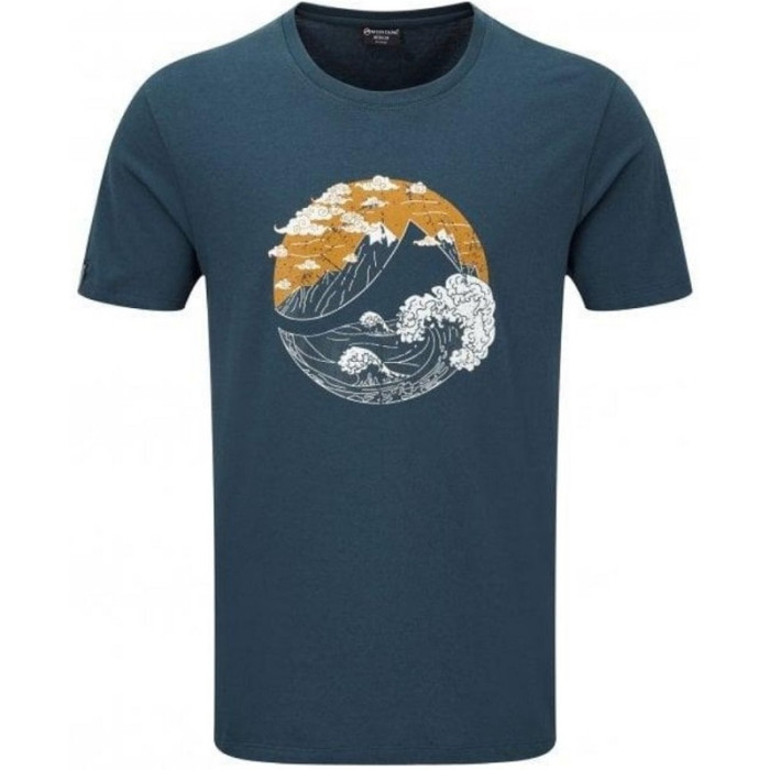 Футболка чоловіча Montane Great Mountain T-Shirt Orion Blue (MGRMTORI)