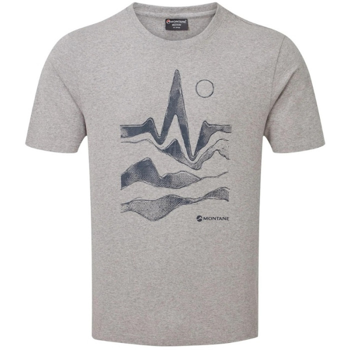 Футболка чоловіча Montane Intensity T-Shirt Grey Marl (MINTSGRM)