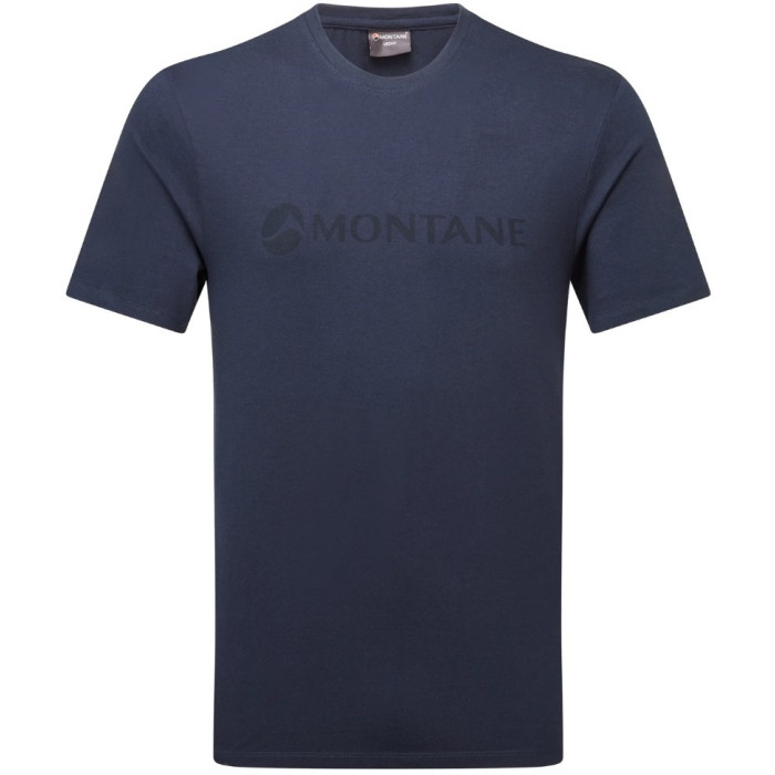Футболка чоловіча Montane Mono Logo T-Shirt, Eclipse Blue (MMLGTECL)