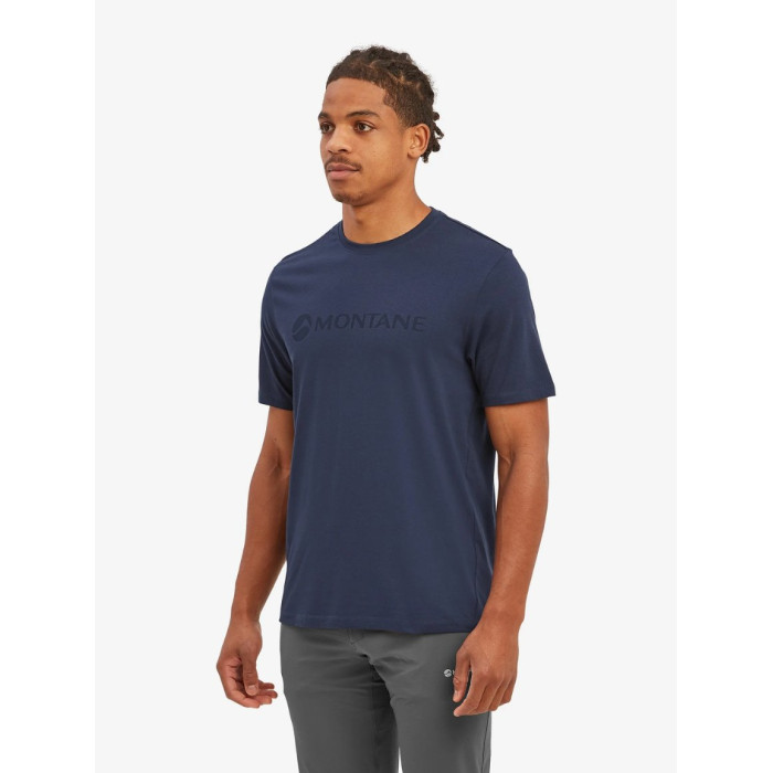 Футболка чоловіча Montane Mono Logo T-Shirt, Eclipse Blue (MMLGTECL)