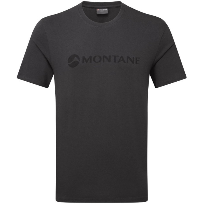 Футболка чоловіча Montane Mono Logo T-Shirt, Midnight Grey (MMLGTMNG)