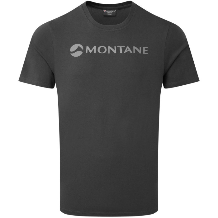 Футболка чоловіча Montane Mono Logo T-Shirt Charcoal (MMMLTCHA)