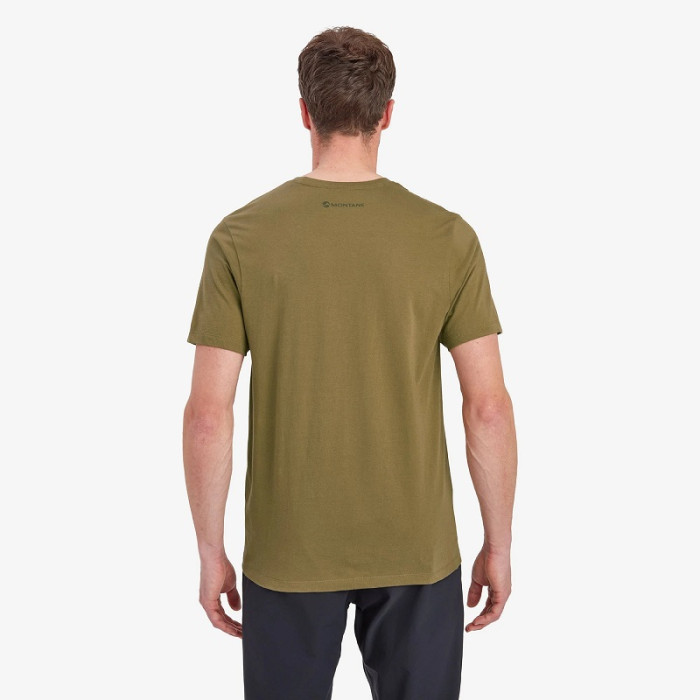 Футболка чоловіча Montane Mono Logo T-Shirt Olive (MMMLTOLI)