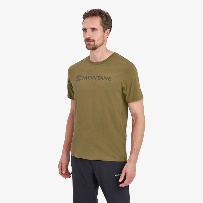 Футболка чоловіча Montane Mono Logo T-Shirt Olive (MMMLTOLI)