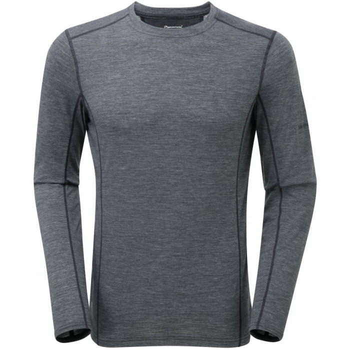 Термофутболка мужская Montane Primino 140 L/S T-Shirt Black (MP1LSBLA)