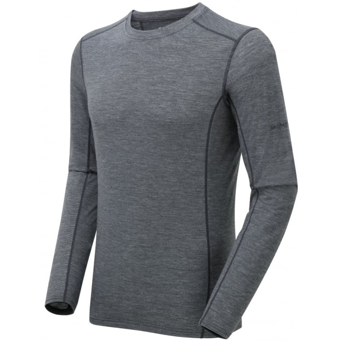 Термофутболка мужская Montane Primino 140 L/S T-Shirt Black (MP1LSBLA)