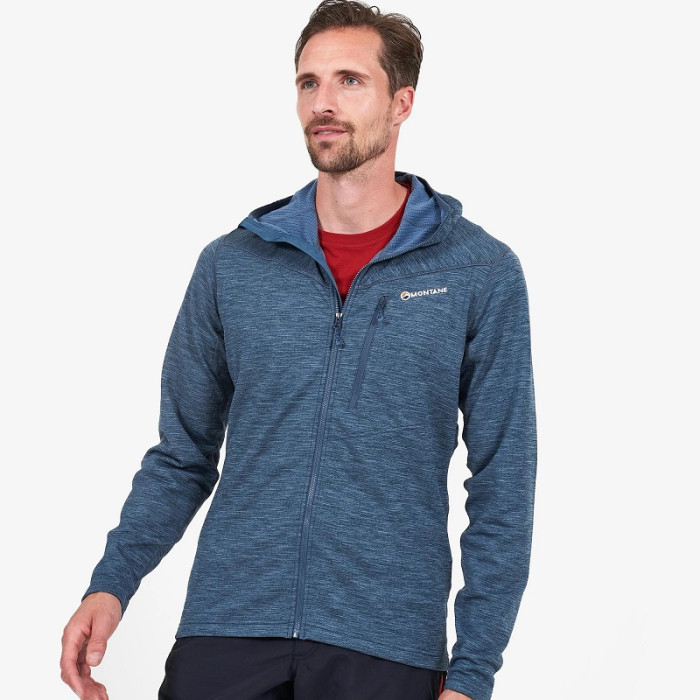 Флис мужской Montane Protium Hoodie Kelp Green (MPROHKEL)