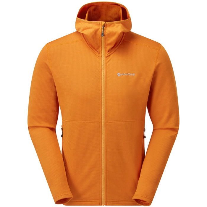 Фліс чоловічий Montane Protium Hoodie Flame Orange (MPROHFLO)