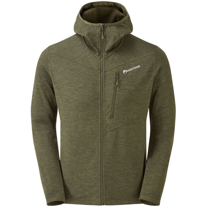 Флис мужской Montane Protium Hoodie Kelp Green (MPROHKEL)