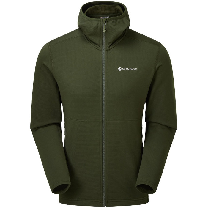 Флис мужской Montane Protium Hoodie Oak Green (MPROHOAK)