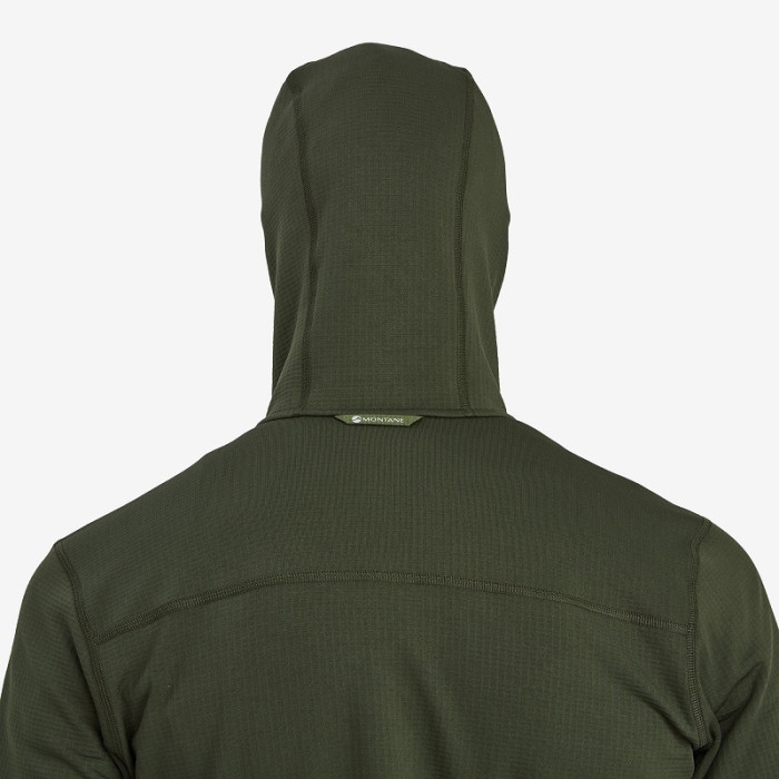 Флис мужской Montane Protium Hoodie Oak Green (MPROHOAK)