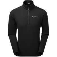 Фліс чоловічий Montane Protium Pull-On Black (MPROPBLA)